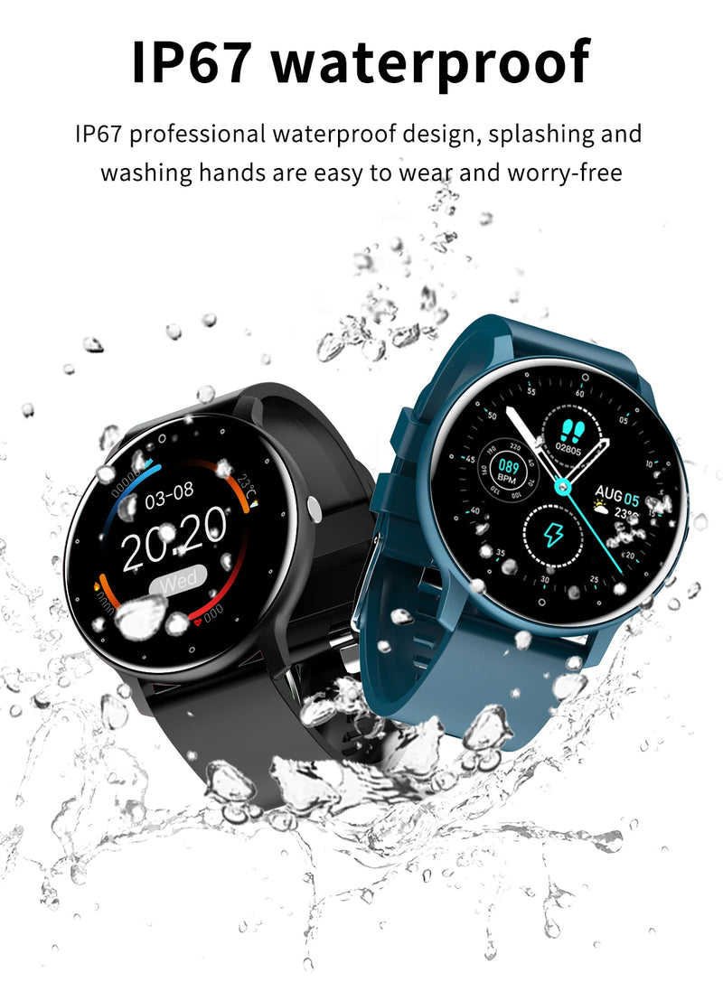 LIGE Smart band Watch Men Real-time Weather Forecast Activity Tracker Watches Sports Ladies Smart Watch Women For Xiaomi Watch