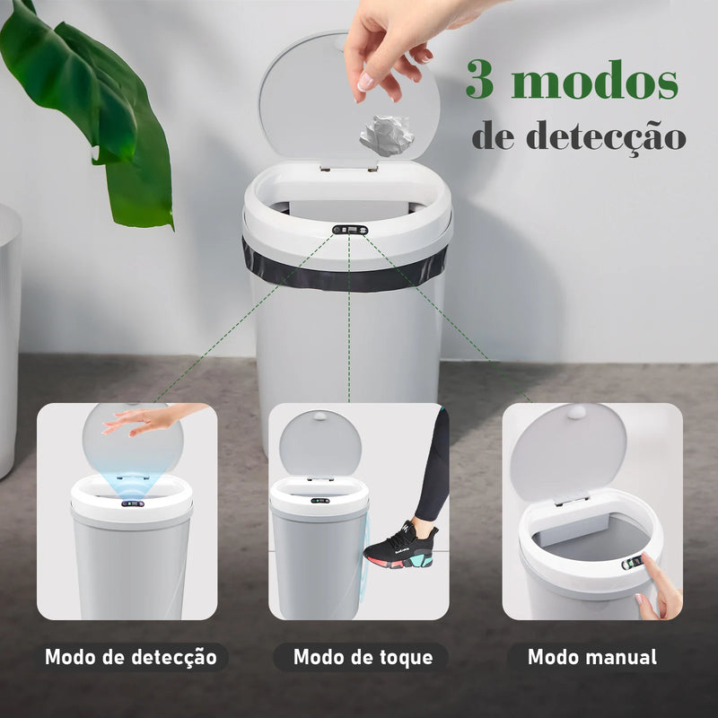 Auto Sensor bin, bathroom bin, smart bin, kitchen bin, automatic toilet bin, Brazil