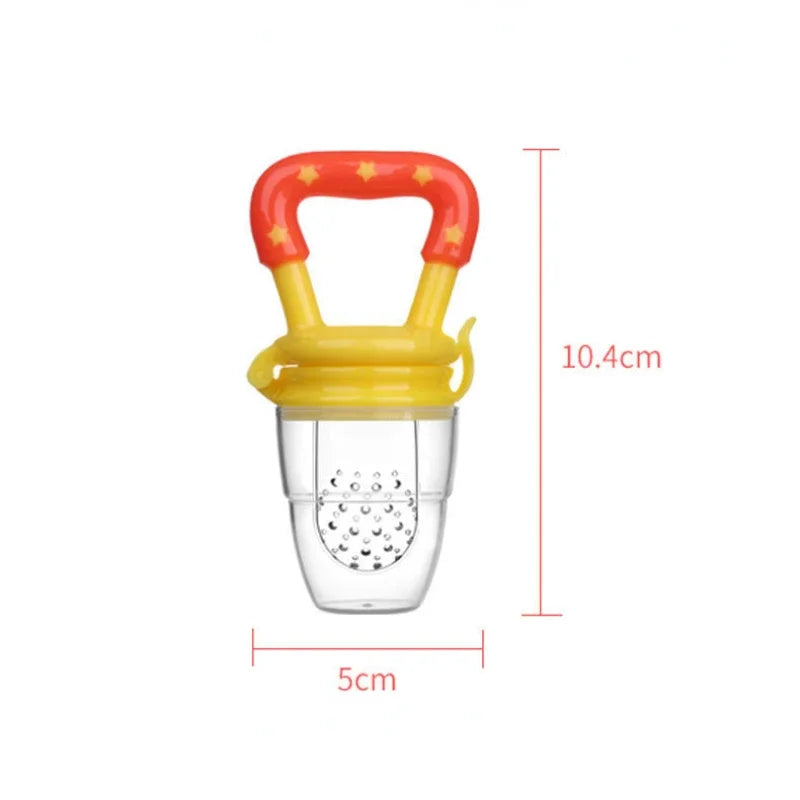 Baby Food Feeding Spoon Juice Extractor Chewing Fruit Vegetable Bite Eat Auxiliary Silicone Safe Babies Tableware Infant Bottles