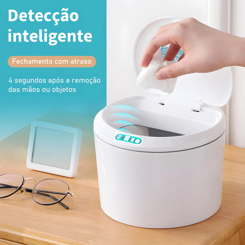 Auto Sensor bin, bathroom bin, smart bin, kitchen bin, automatic toilet bin, Brazil