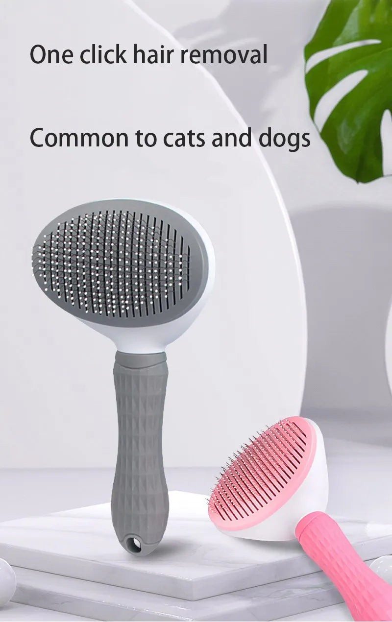 Pet Dog Hair Brush Cat Comb Pet Hair Remover Brush for Dogs Cats Puppy Kitten Grooming Tools Dogs Accessories Pet Supplies