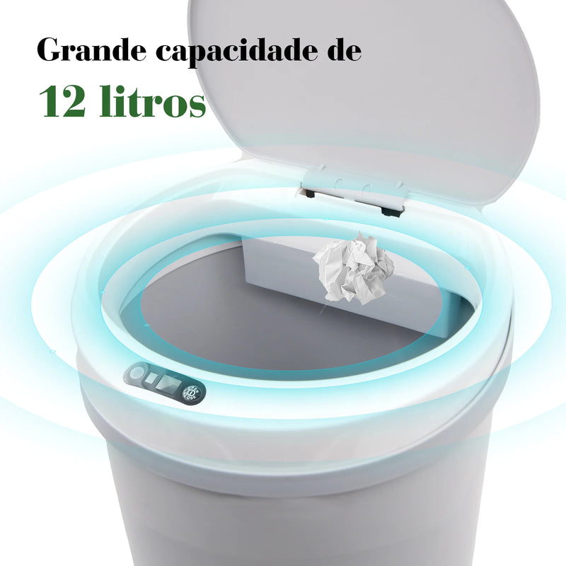 Auto Sensor bin, bathroom bin, smart bin, kitchen bin, automatic toilet bin, Brazil