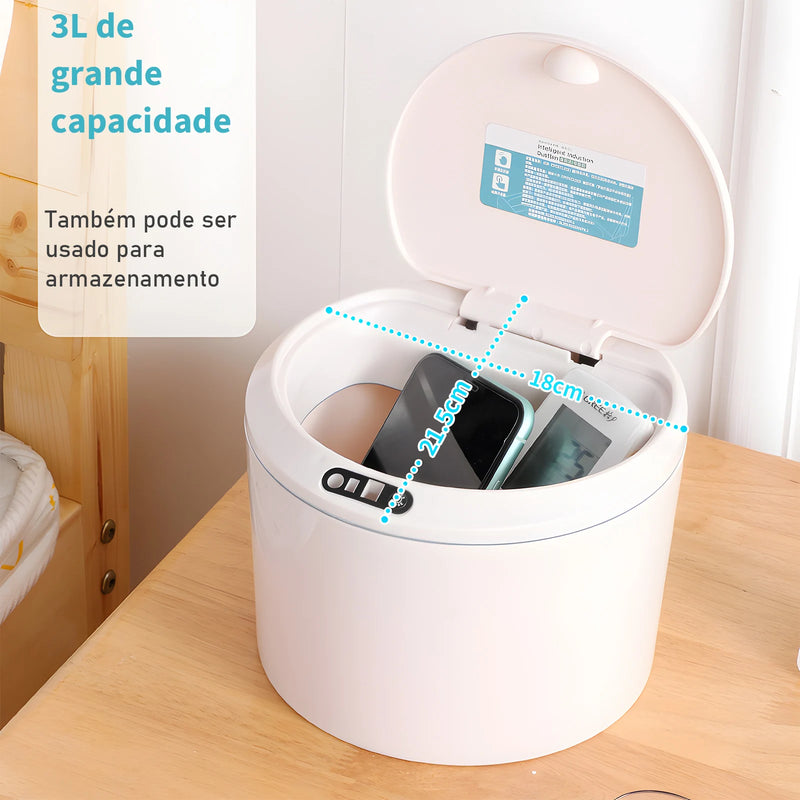 Auto Sensor bin, bathroom bin, smart bin, kitchen bin, automatic toilet bin, Brazil