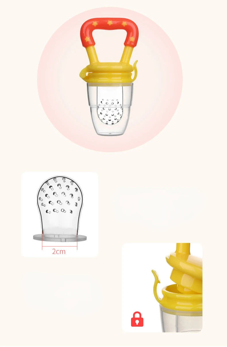 Baby Food Feeding Spoon Juice Extractor Chewing Fruit Vegetable Bite Eat Auxiliary Silicone Safe Babies Tableware Infant Bottles