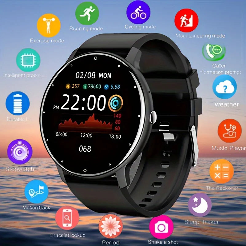 LIGE Smart band Watch Men Real-time Weather Forecast Activity Tracker Watches Sports Ladies Smart Watch Women For Xiaomi Watch