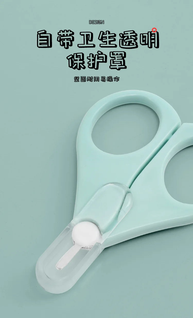 Safety Mini Nail Clippers Scissors Cutter Convenient Daily Baby Nail Shell Shear Manicure Tool Baby Nail Care for Newborn Baby