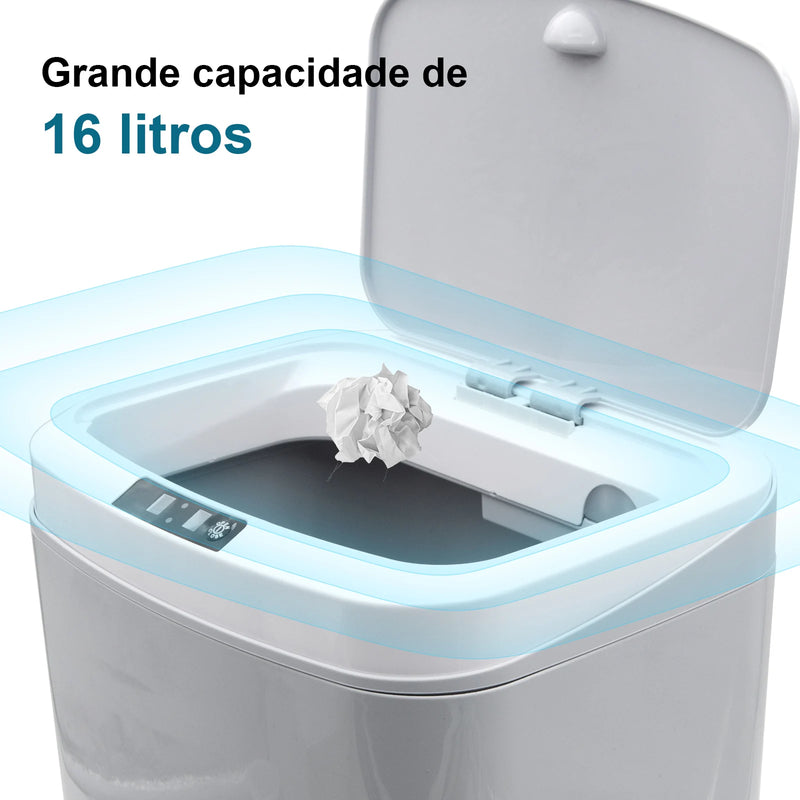 Auto Sensor bin, bathroom bin, smart bin, kitchen bin, automatic toilet bin, Brazil